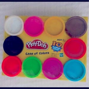 10 Containers of Playdoh